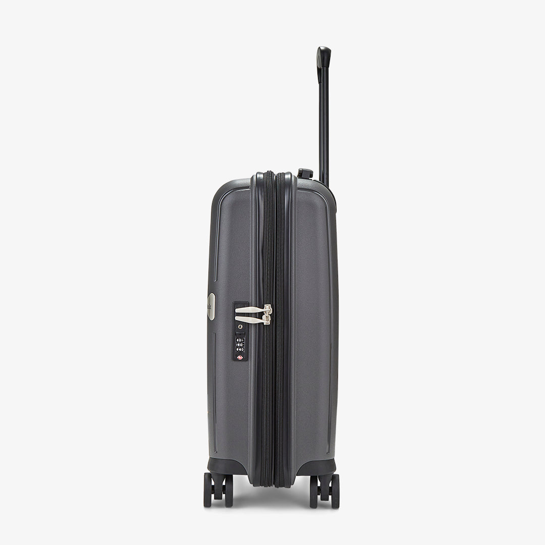 Vancouver Small Suitcase in Charcoal