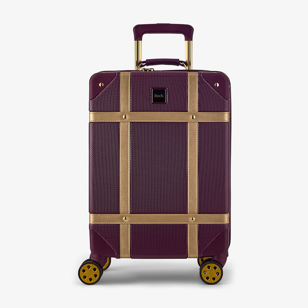 Vintage Small Suitcase in Fig