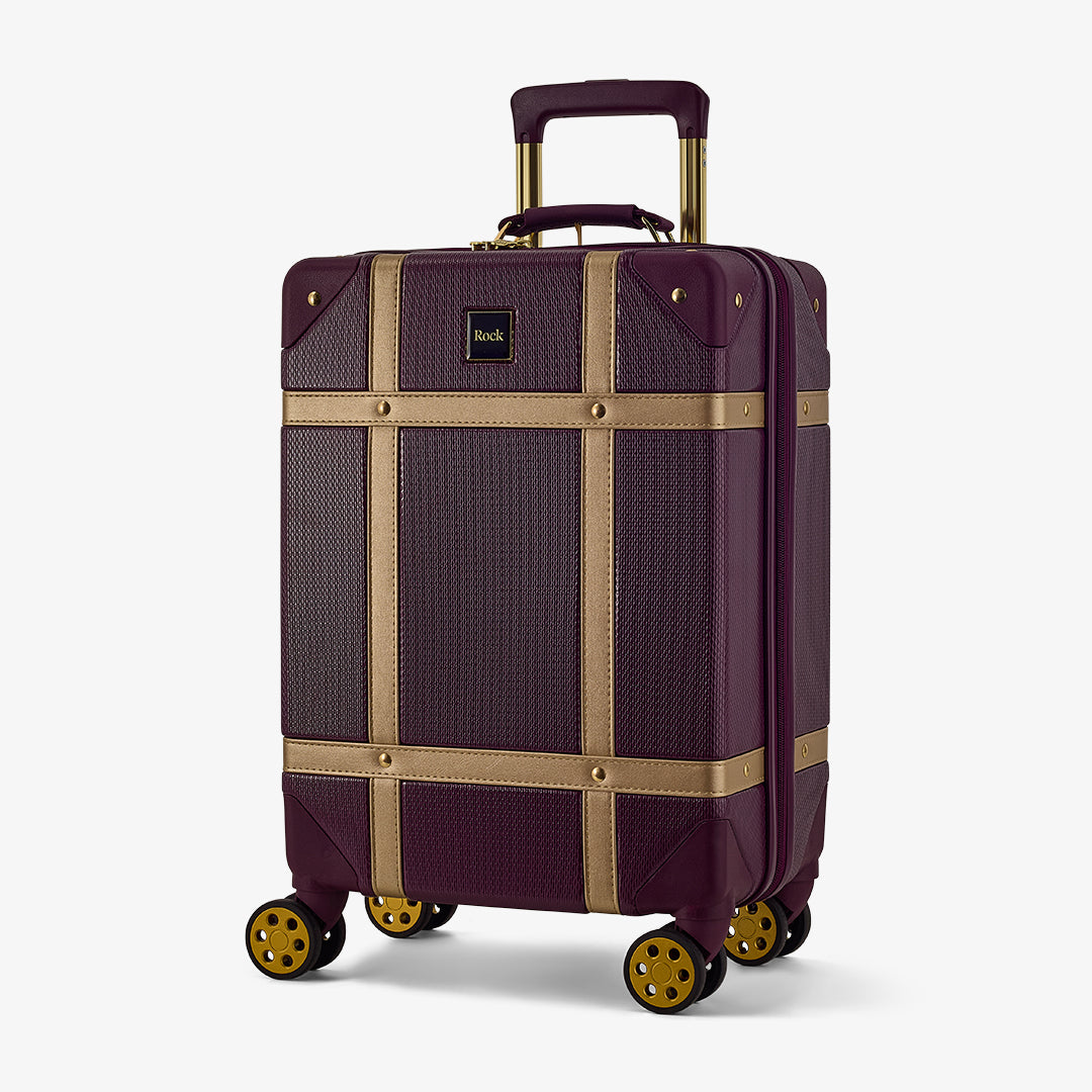 Vintage Small Suitcase in Fig