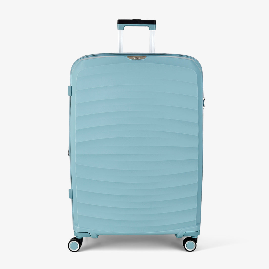 Sunwave Large Suitcase in Light Blue