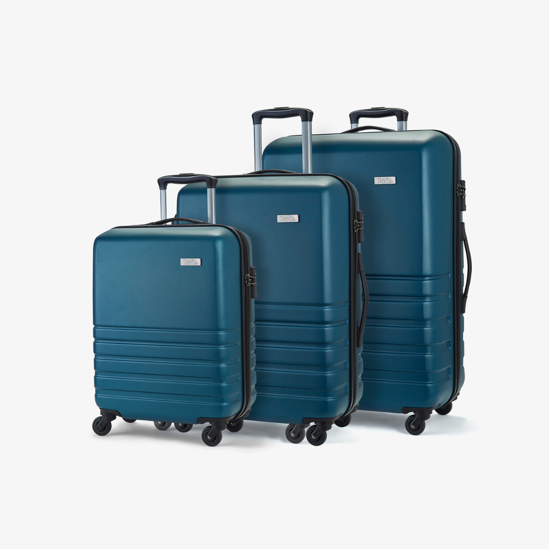 Byron Set of 3 Suitcases in Teal