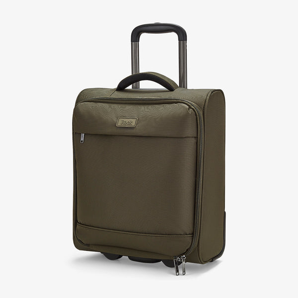 Paris Underseat Suitcase in Olive Green