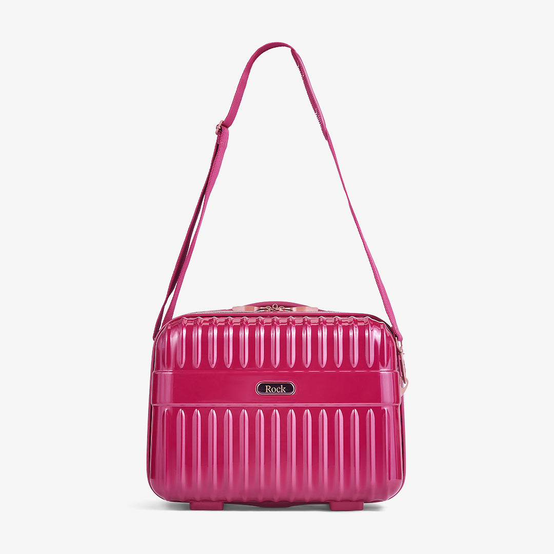 Selene Set of 4 Suitcases in Magenta Pink