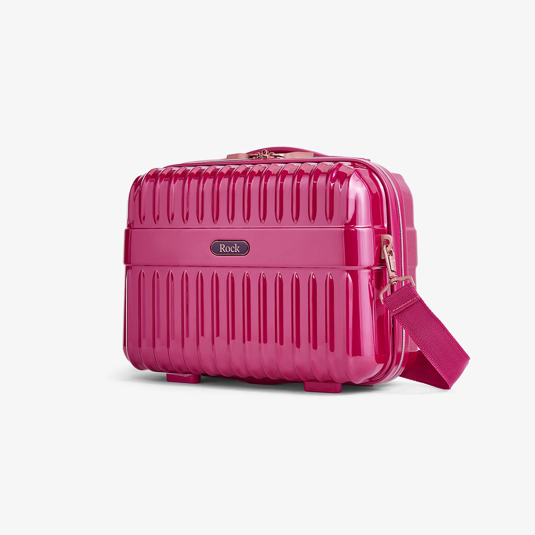 Selene Set of 4 Suitcases in Magenta Pink