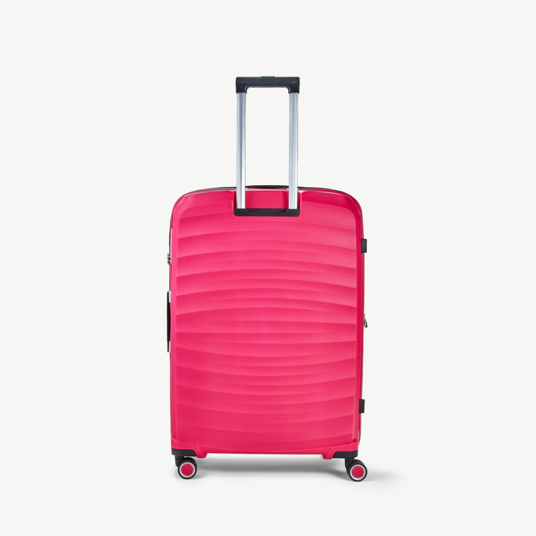 Sunwave Set of 3 Suitcases in Pink