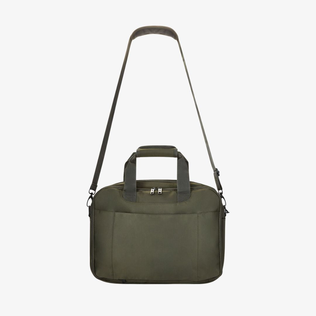 Platinum Briefcase in Olive Green