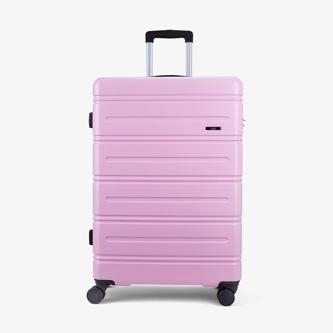 Lisbon Large Suitcase in Powder Pink