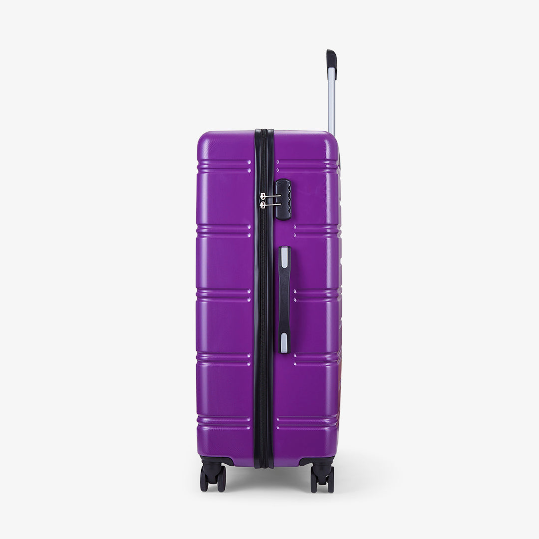 Lisbon Set of 3 Suitcases in Purple