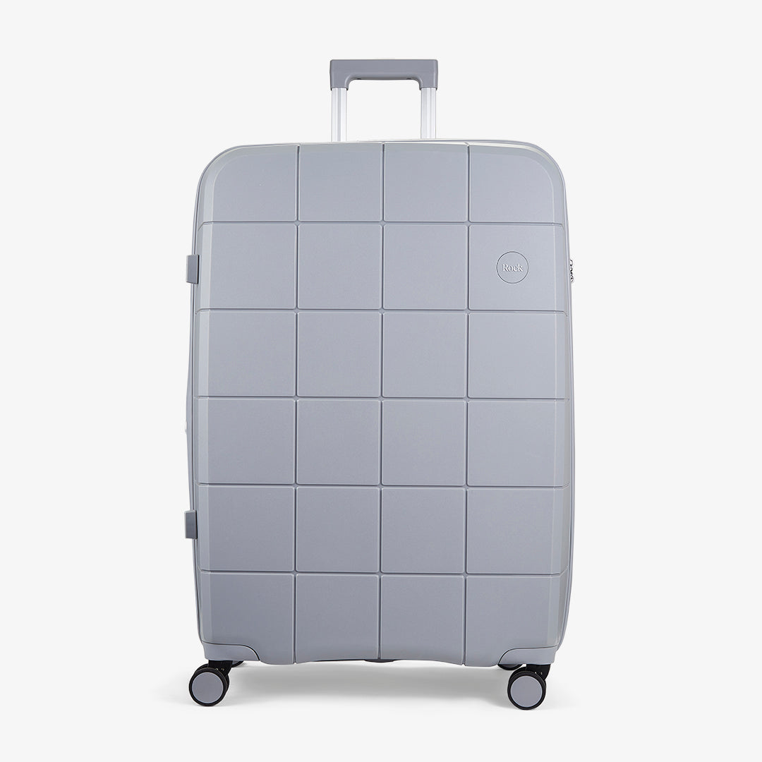 Pixel Set of 3 Suitcase in Grey