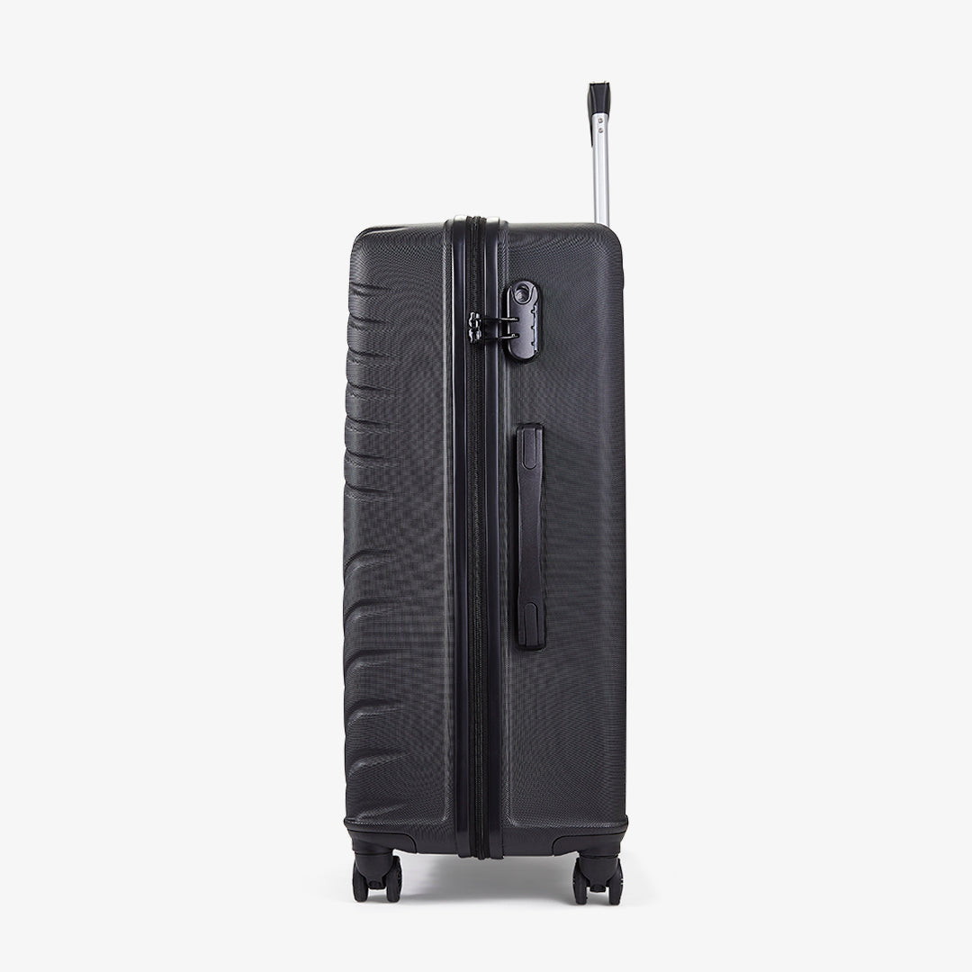 Santiago Set of 3 Suitcases in Black