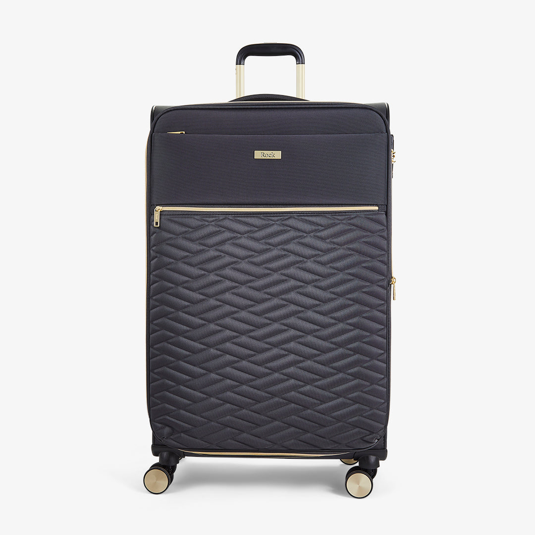 Sloane Large Suitcase in Charcoal