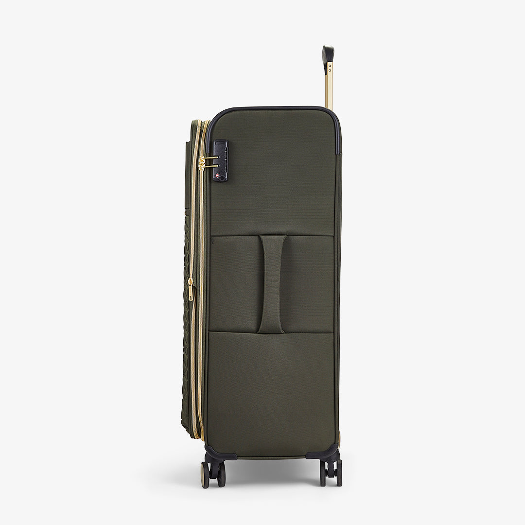 Sloane Large Suitcase in Khaki
