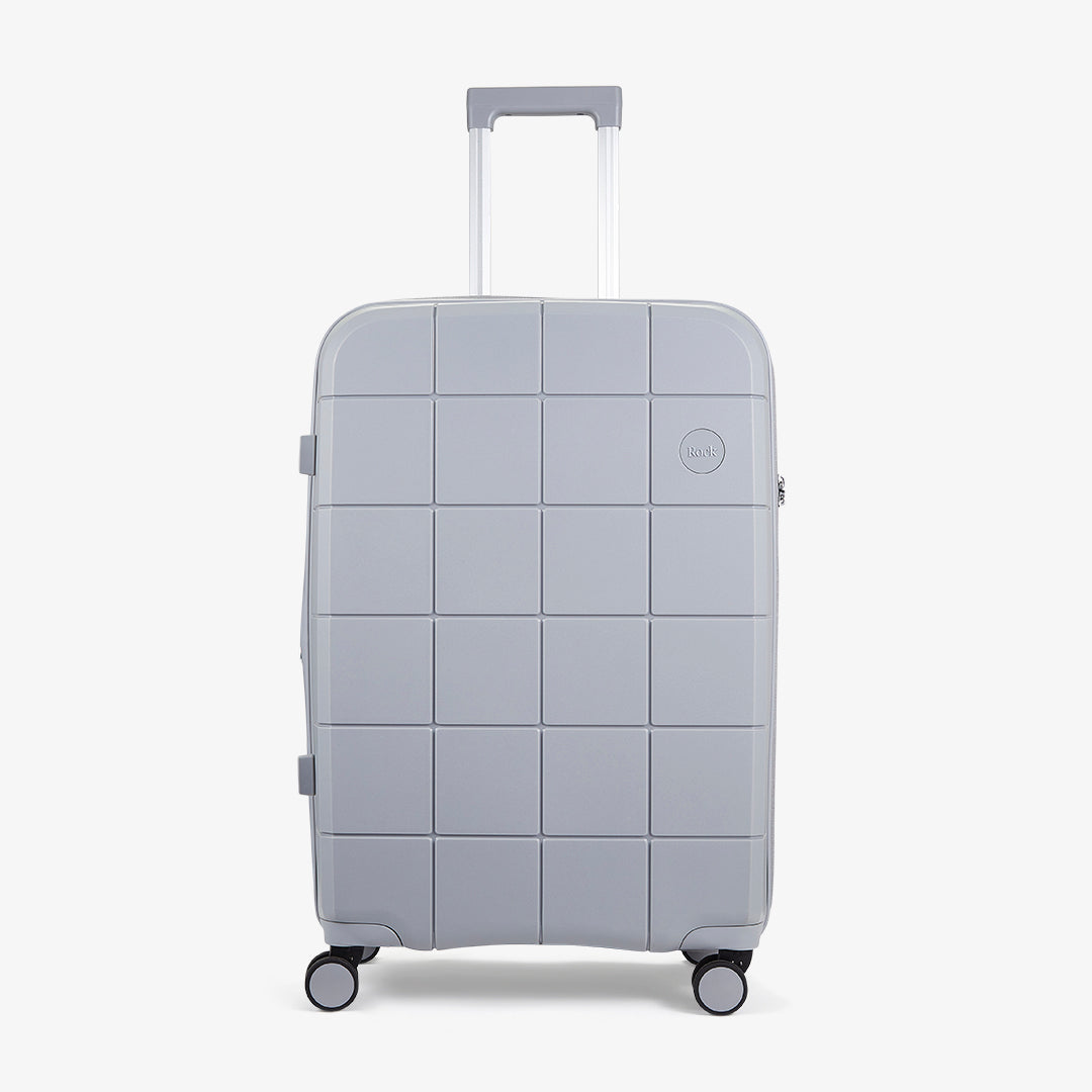 Pixel Medium Suitcase in Grey