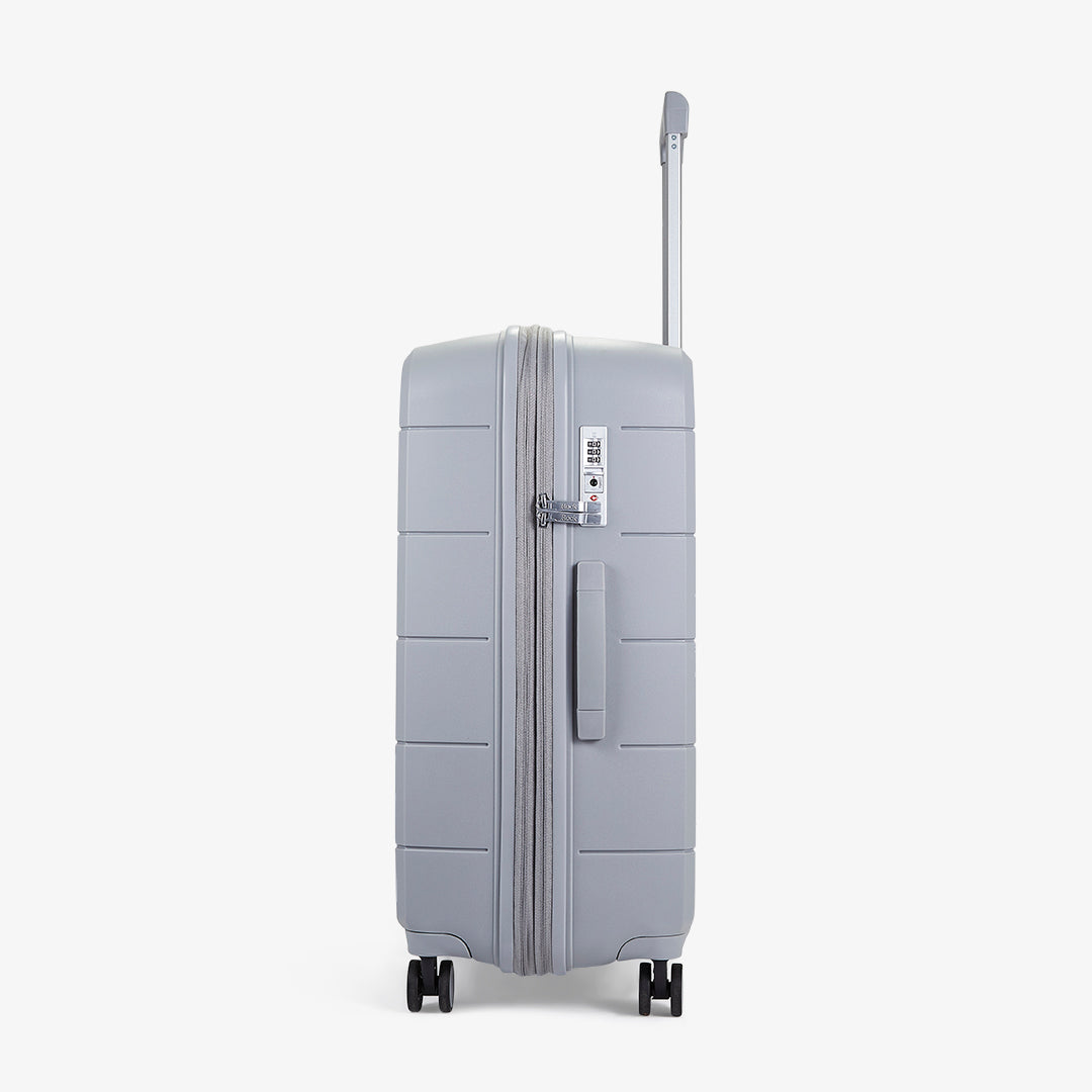 Pixel Medium Suitcase in Grey