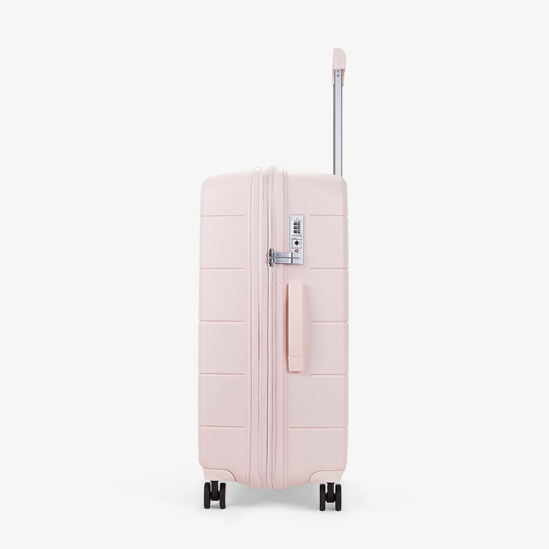 Pixel Medium Suitcase in Pastel Pink