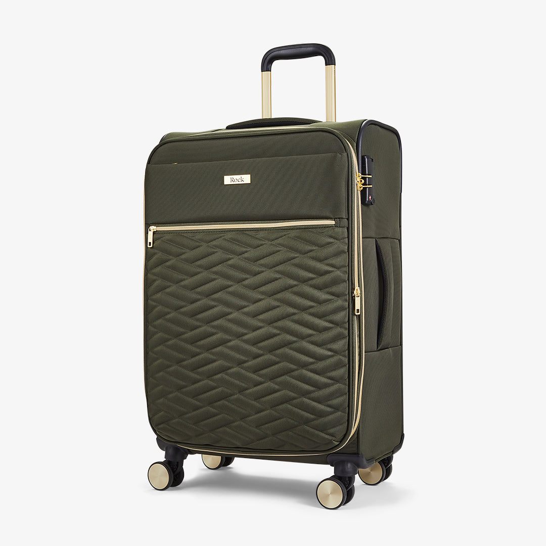Sloane Medium Suitcase in Khaki