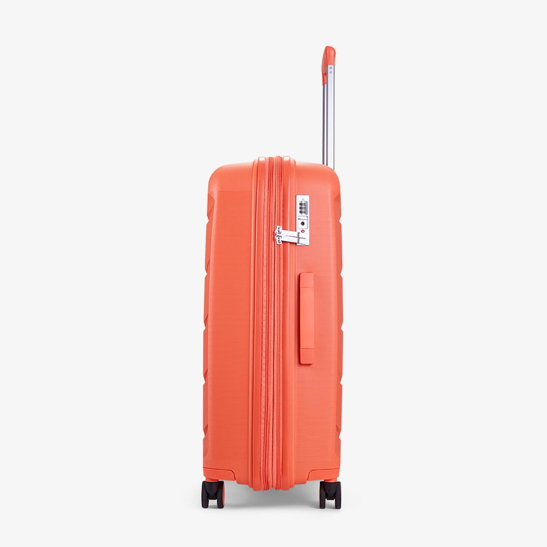 Tulum Medium Suitcase in Peach