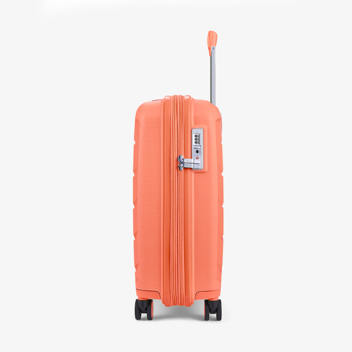 Tulum Medium Suitcase Peach Rock Luggage