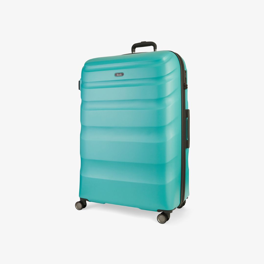 Bali Extra Large Suitcase Turquoise Rock Luggage