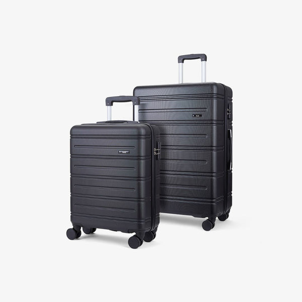 Lisbon Set of 2 Suitcases in Black