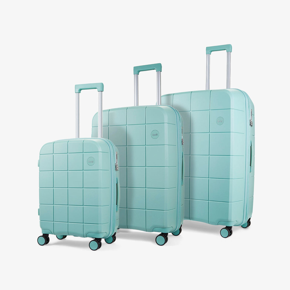 Green suitcase set sales