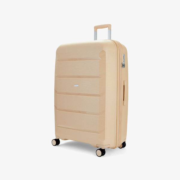 Tulum Large Suitcase in Beige