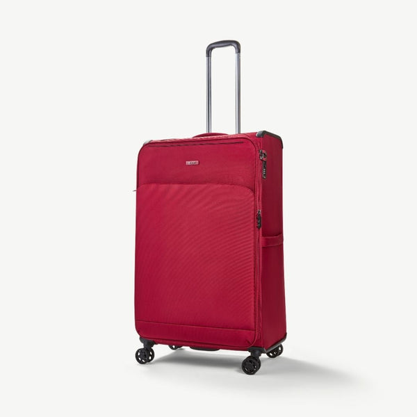 Georgia Extra Large Suitcase in Burgundy