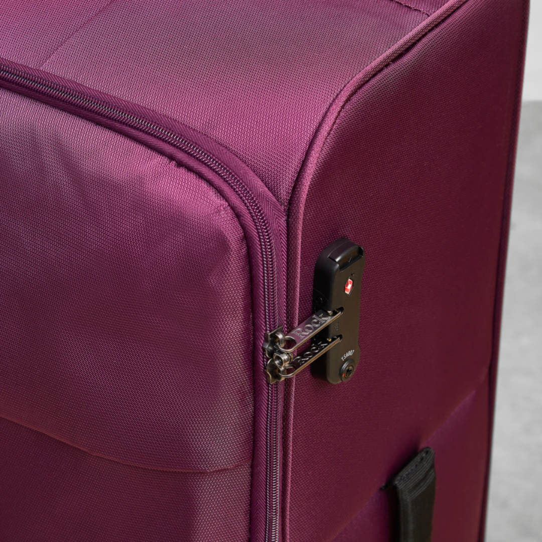 Paris Extra Large Suitcase in Purple