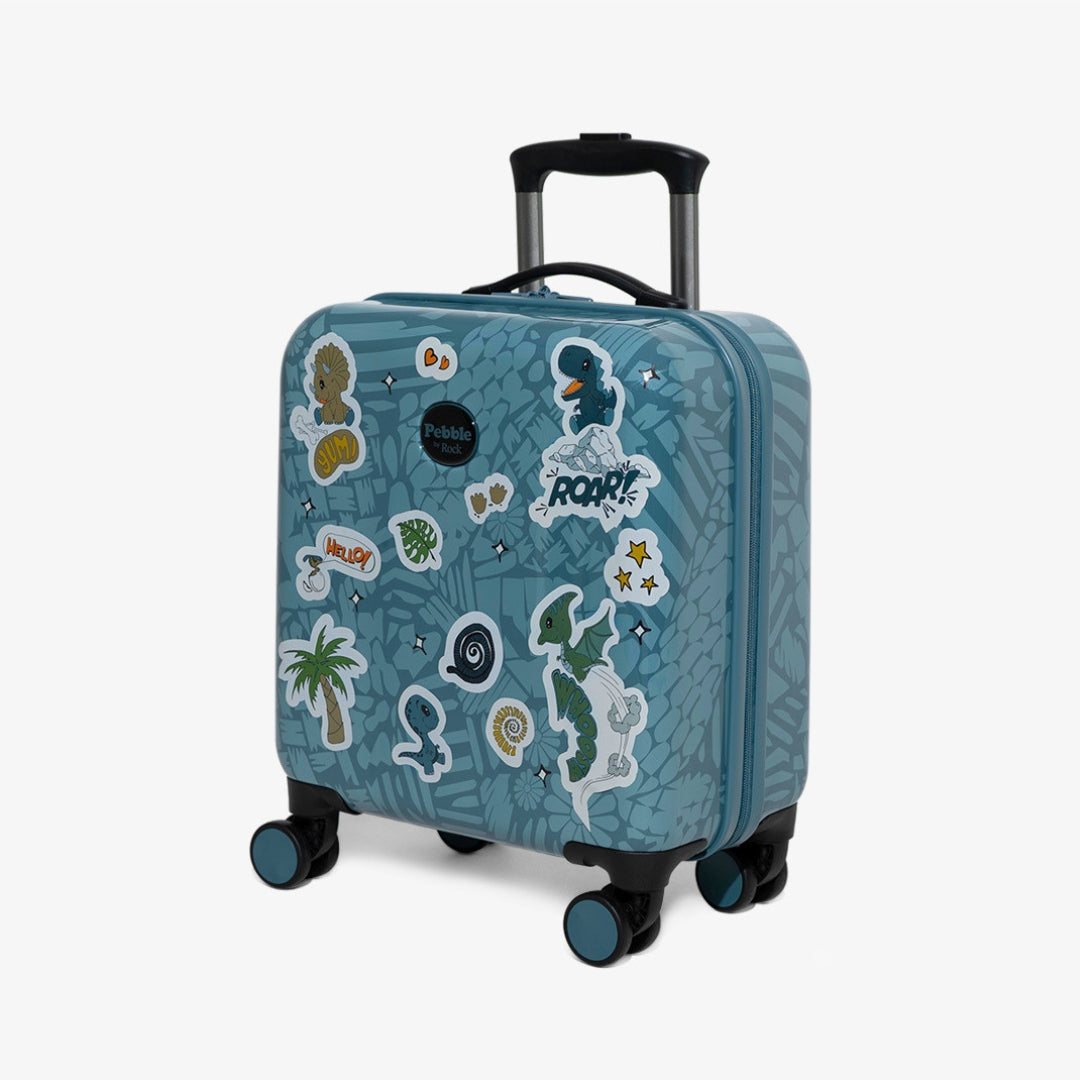 Pebble Kids Underseat Suitcase in Dino