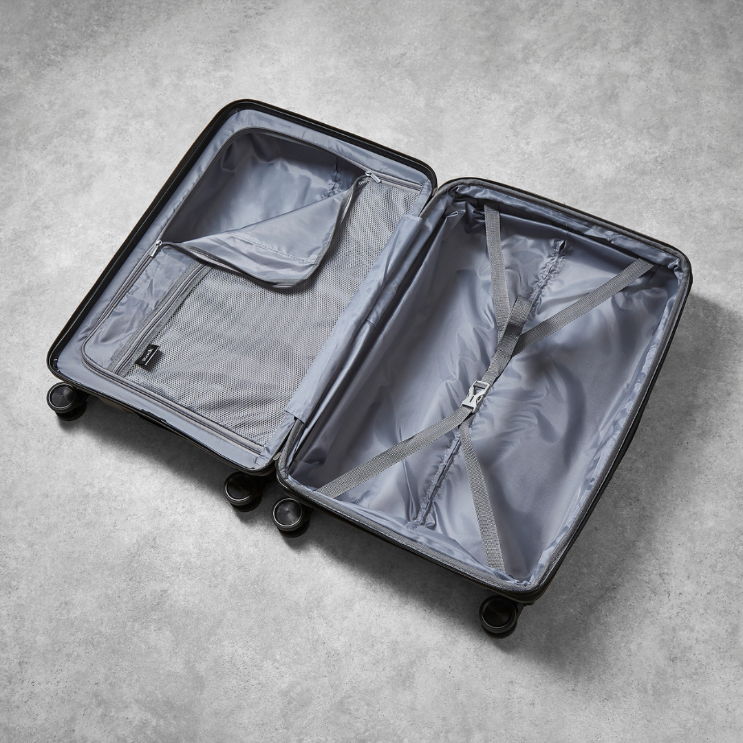 Vancouver Small Suitcase in Charcoal
