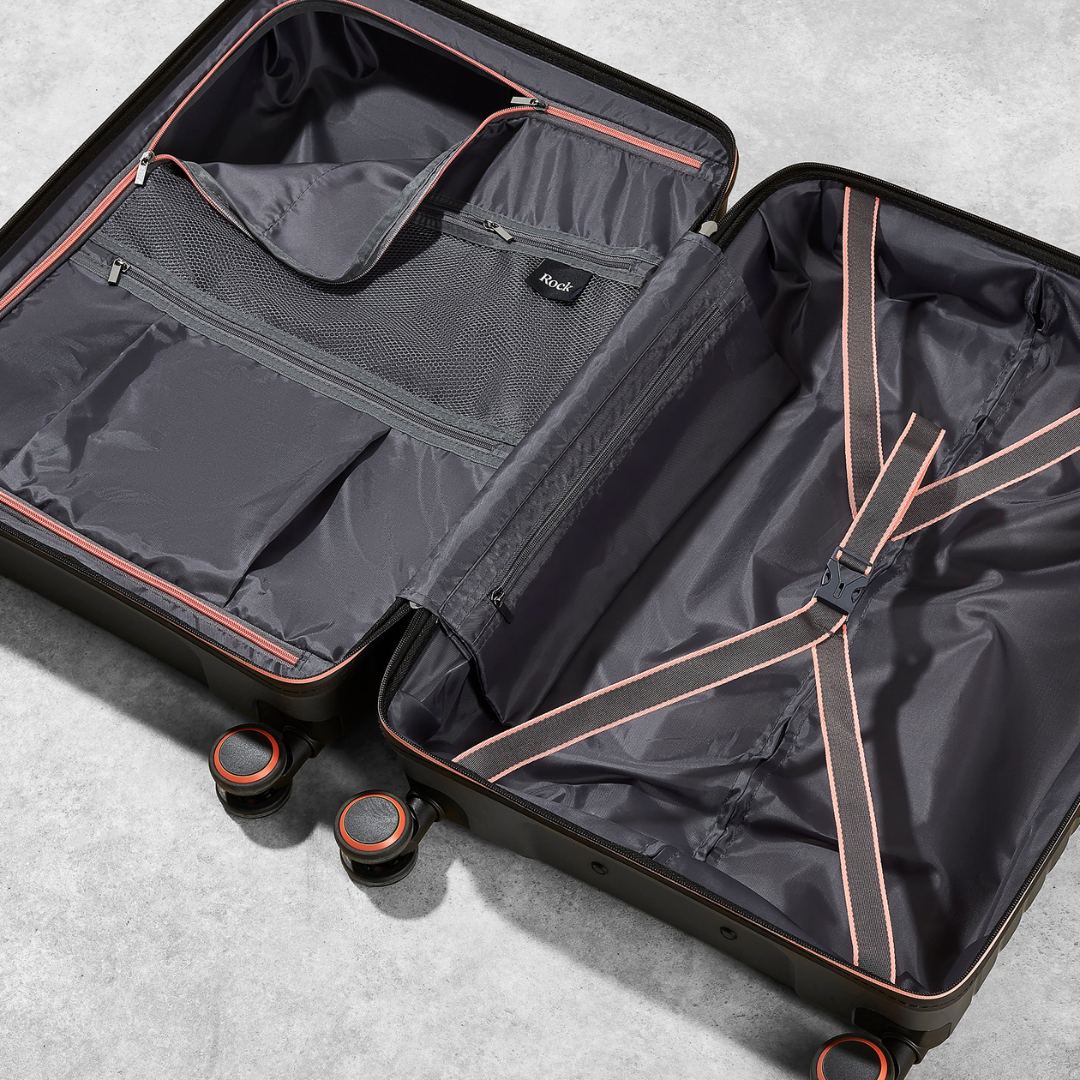 Hydra-Lite Small Suitcase in Charcoal