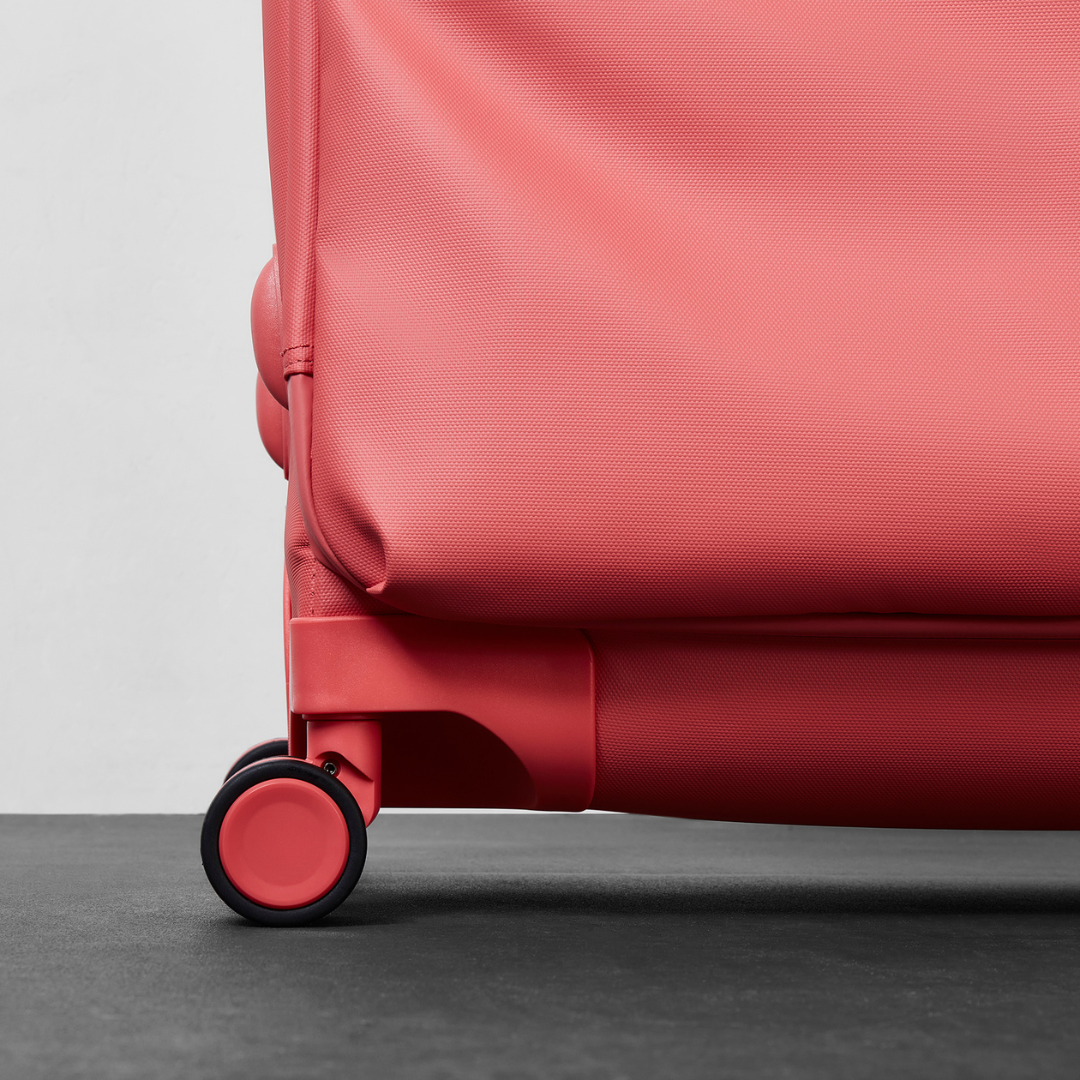 Juniper Large Suitcase in Coral