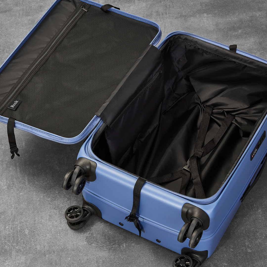 Eden Set of 3 Suitcases in Indigo