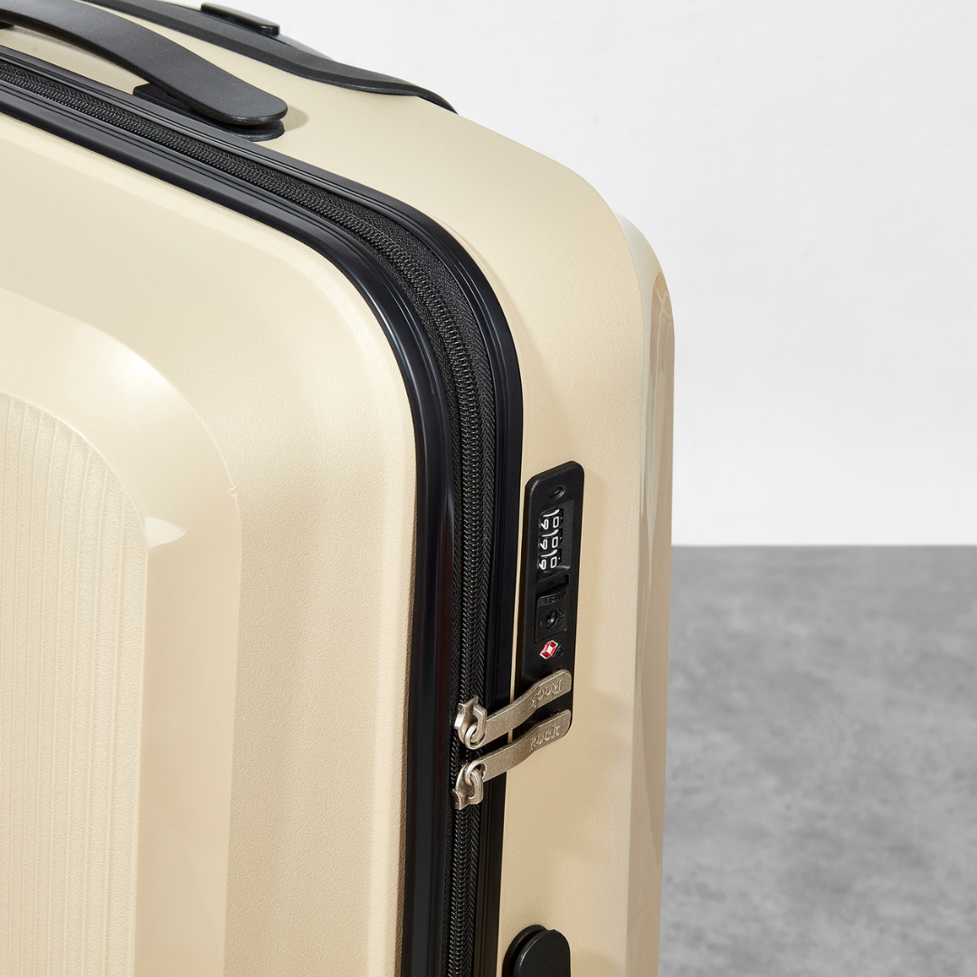 Hudson Small Suitcase in Champagne