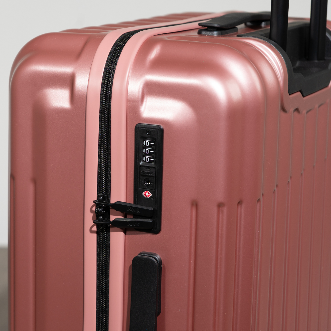 Luna Small Suitcase in Pink