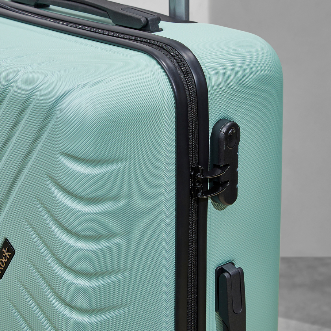 Santiago Small Suitcase in Mint Green