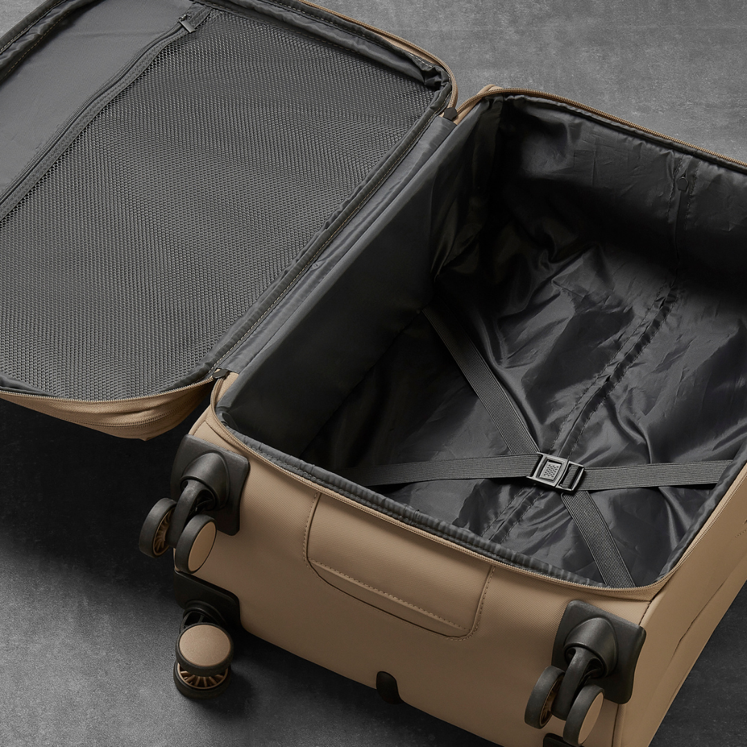Harper Set of 3 Suitcases in Beige