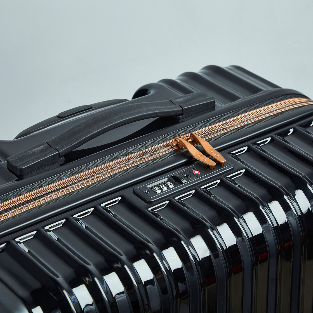 Selene Set of 4 Suitcases in Black