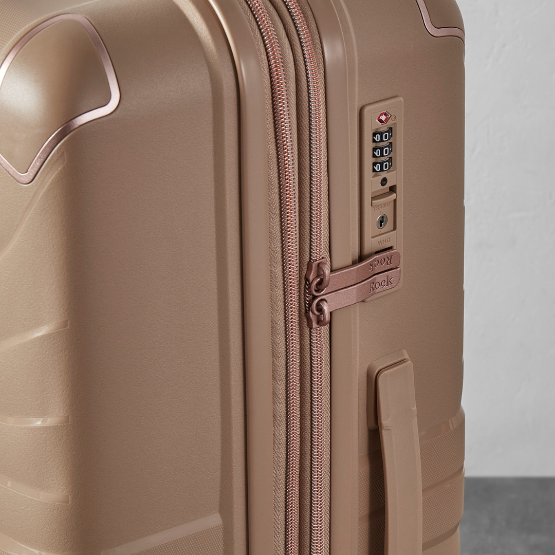 Astrid Small Suitcase in Beige