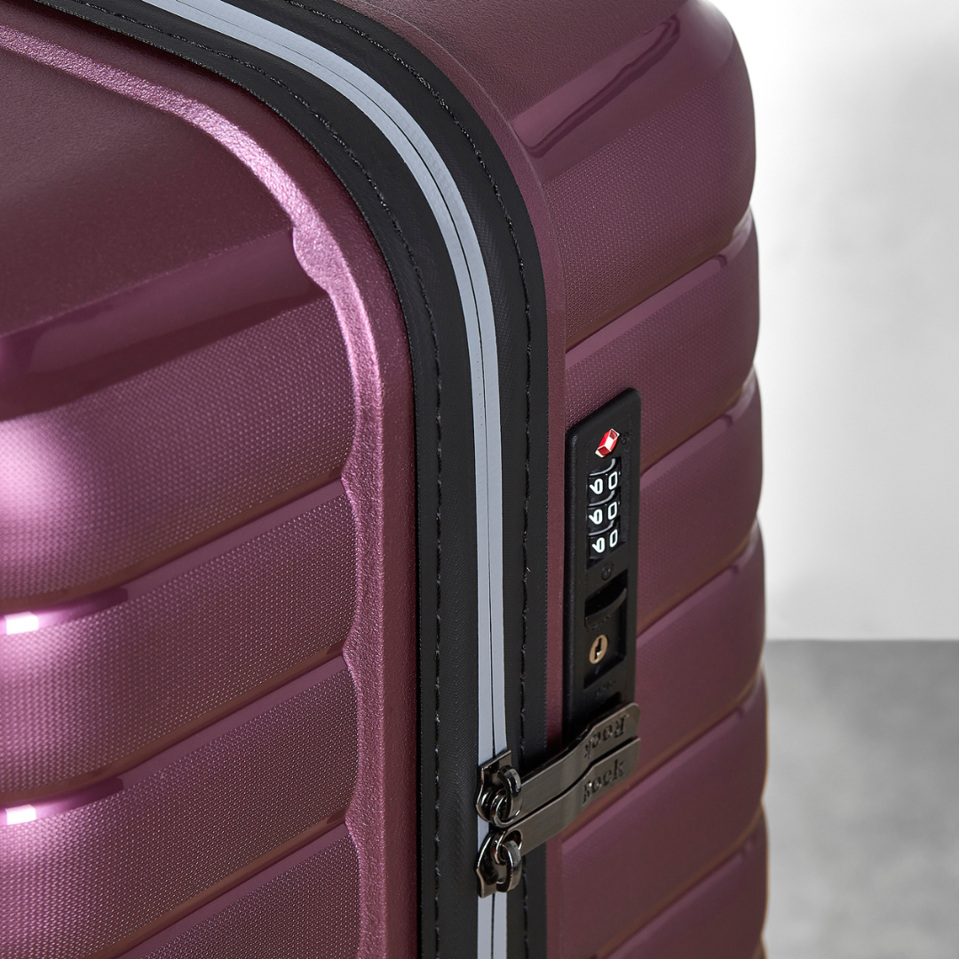 Hydra-Lite Set of 3 Suitcases in Purple