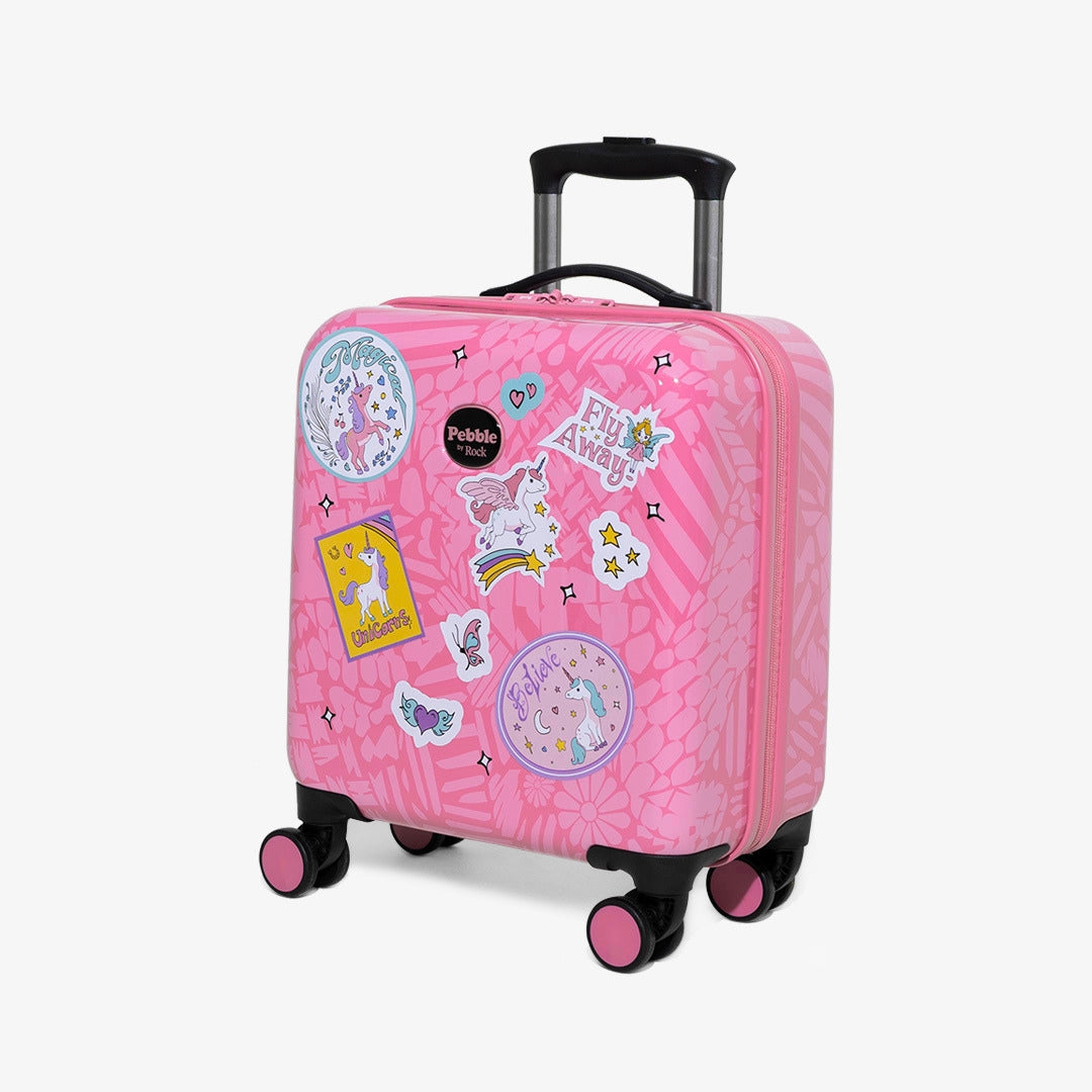 Pebble Kids Underseat Suitcase in Unicorn