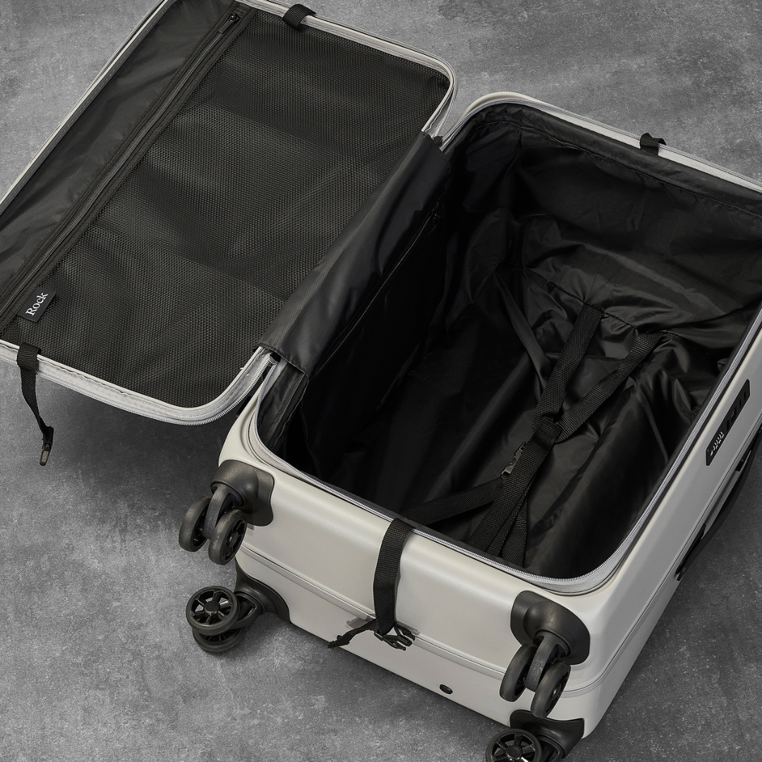 Eden Small Suitcase in Grey