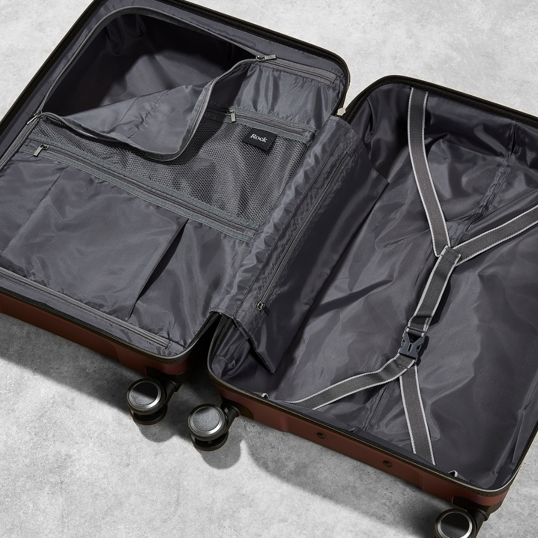 Hydra-Lite Set of 3 Suitcases in Purple