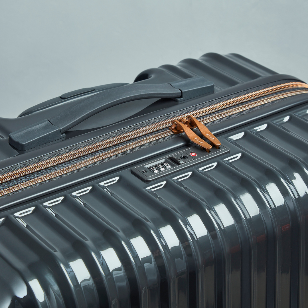 Selene Medium Suitcase in Charcoal