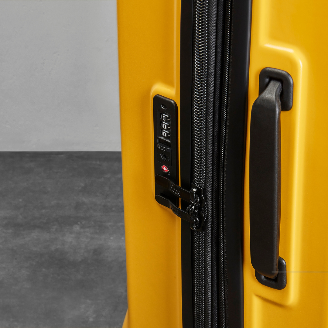 Alpine Large Suitcase in Yellow