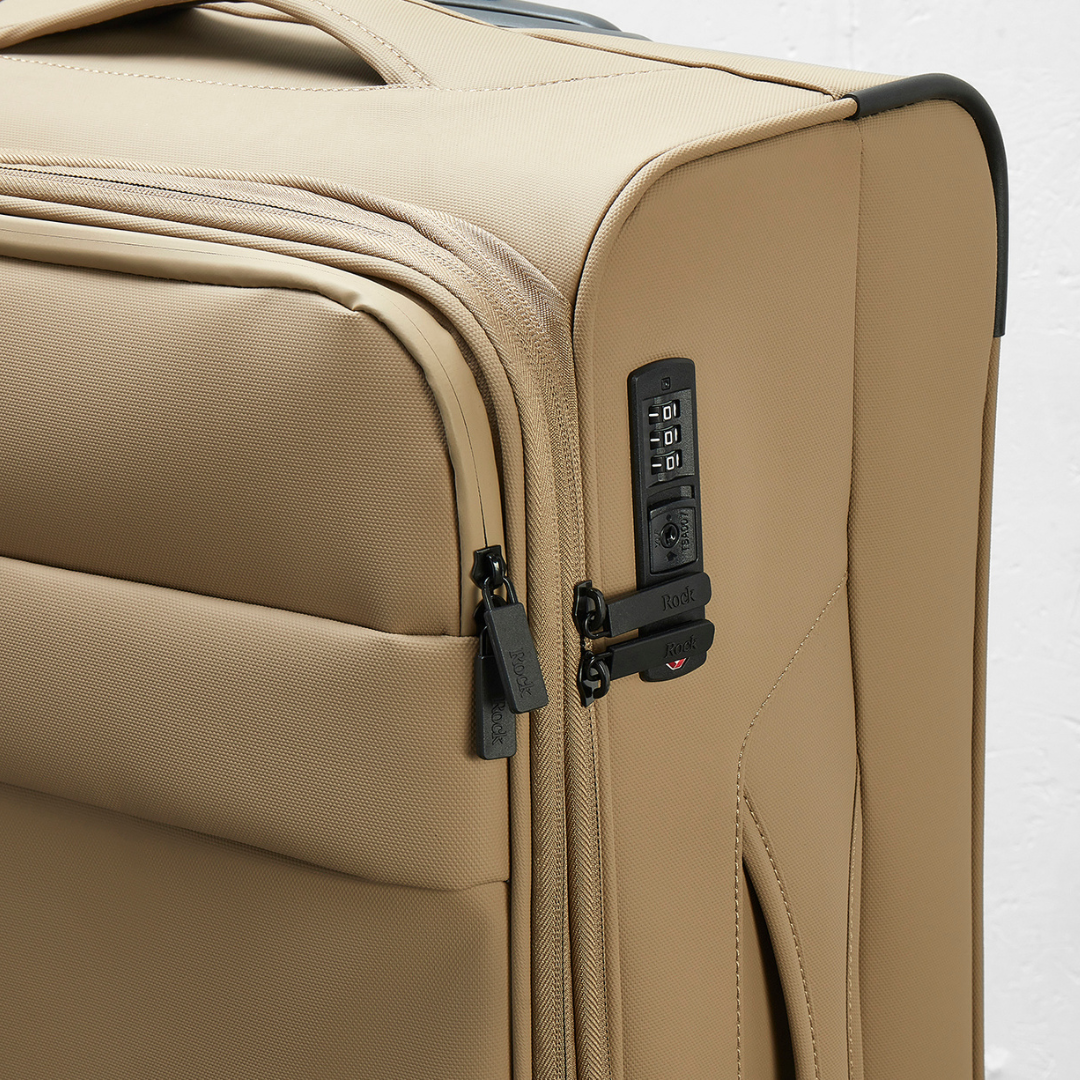 Harper Set of 3 Suitcases in Beige