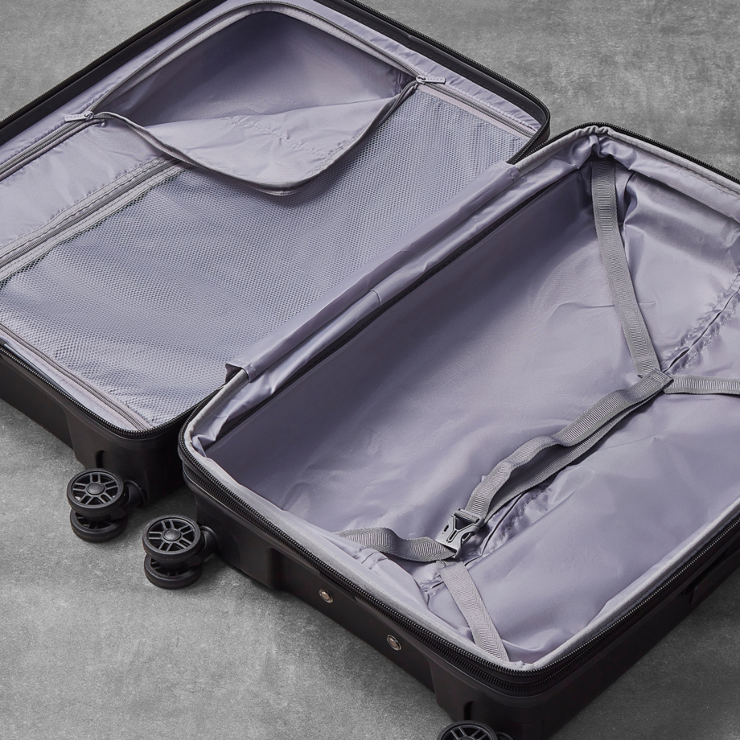 Palma Extra Large Suitcase in Black
