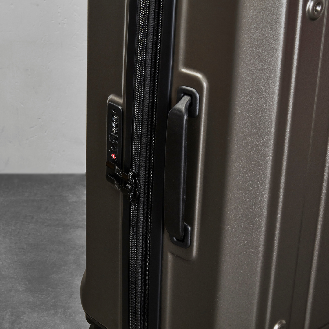 Alpine Small Suitcase in Charcoal