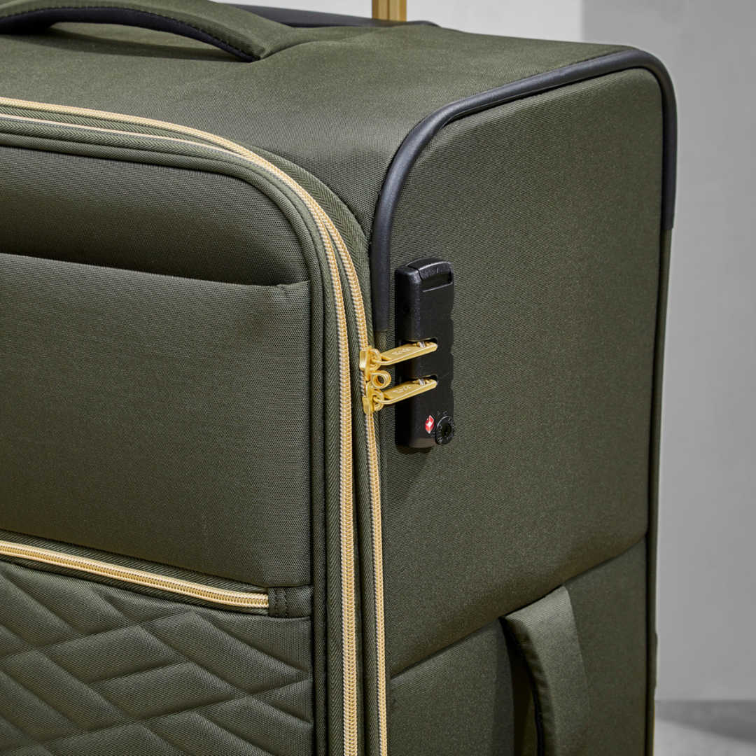Sloane Set of 3 Suitcase in Khaki