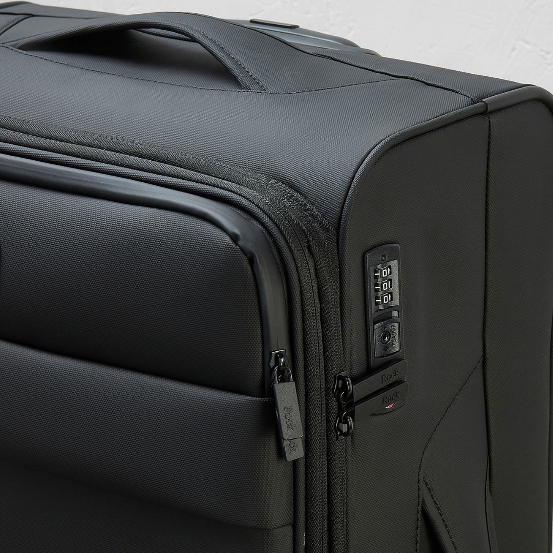 Harper Medium Suitcase in Black